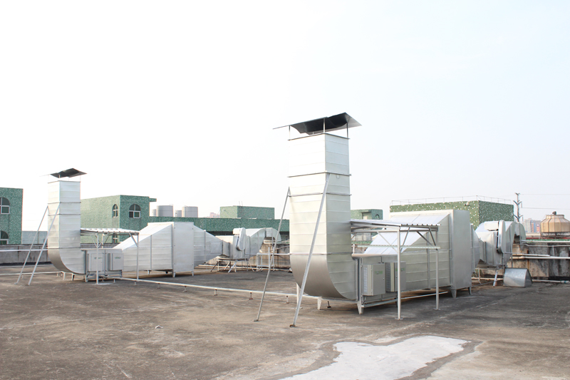 深圳公司项目斯坦雷废气处理工程